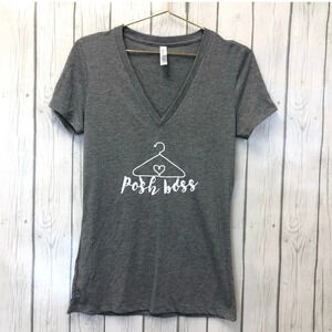 POSH BOSS custom made v-neck t-shirt